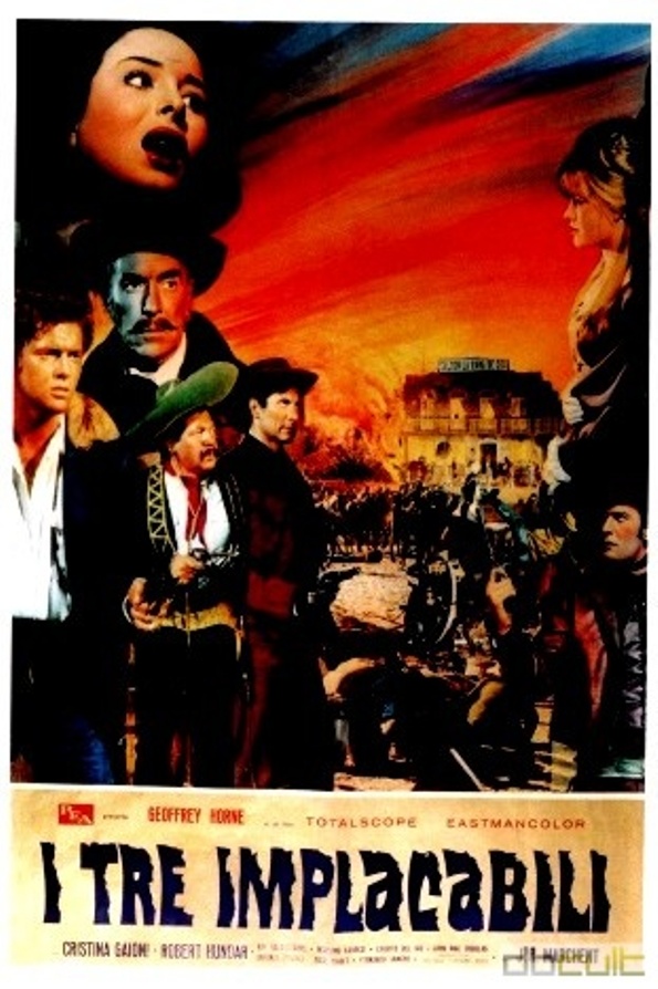 Trois cavaliers noirs . Tres Hombres Buenos . 1963. J.L. Romero Marchent. Zit2410