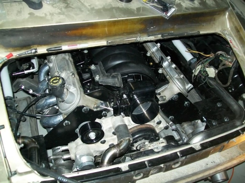 Les projets fous : swap V8 dans une 996 TT 90410