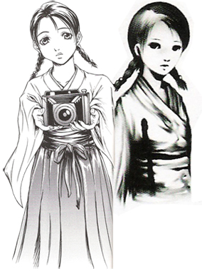 Fatal Frame Ghosts and Characters Amanek10