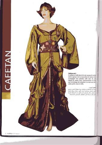  أزياء جزائرية حديثة من مجلة سميرة رقم 21 Robes Algériennes du Samira File0010