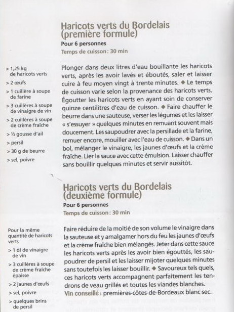  HARICOTS VERTS DU BORDELAIS Lagume12