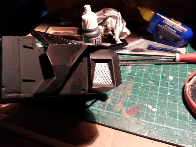 Der Tumbler aus der Batman Trilogie, 1:24 von Moebius 20141215