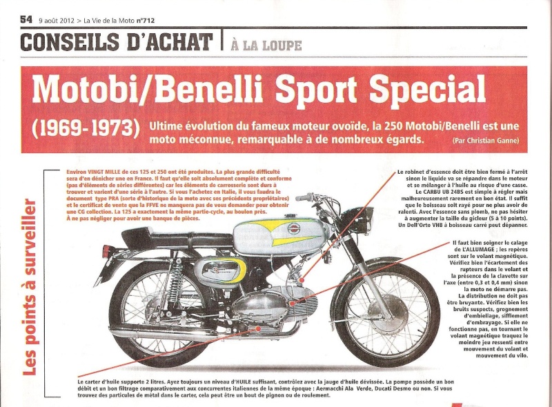 Motobi / Benelli Sport Spécial Image10