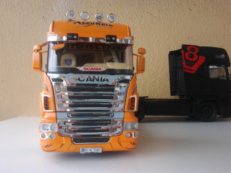 Italeri Scania the Griffin ehemals Red Griffin Foto0618