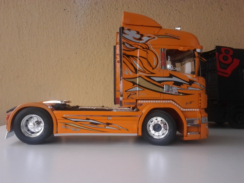 Italeri Scania the Griffin ehemals Red Griffin Foto0621