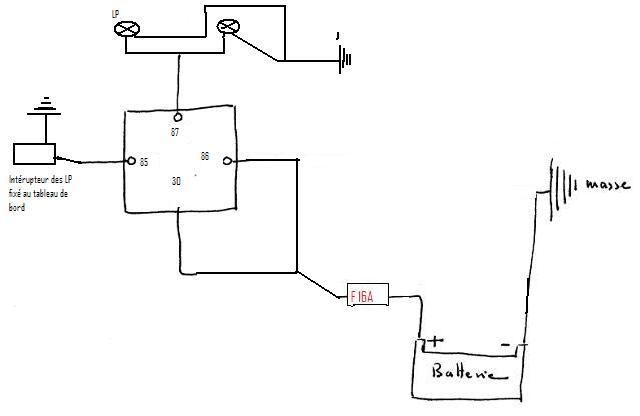 Comment brancher des phares longues portées? Cablag11