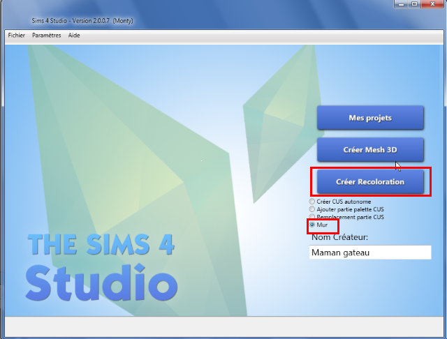 [Intermédiaire] Création de papiers peints avec Sims 4 Studio 210