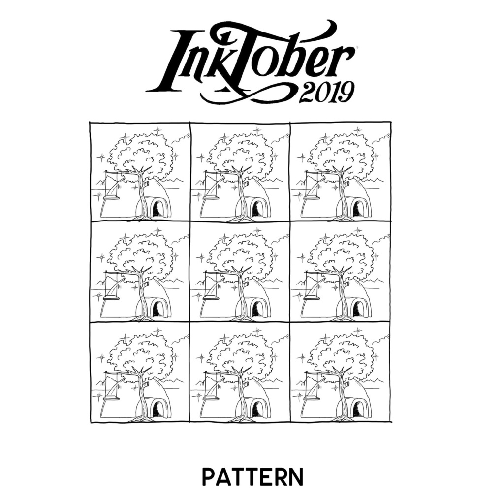 Inktober 2019 10-pat10