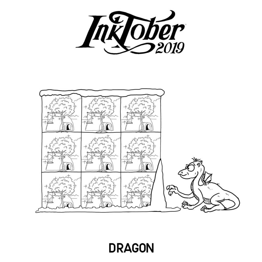 Inktober 2019 12-dra10