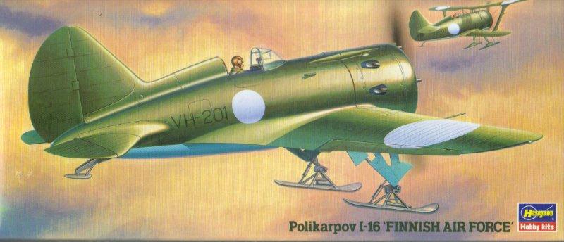 Polikarpov I-16 type 18/24 mosca/rata  "Finnish Air Force" 1/72 I16213