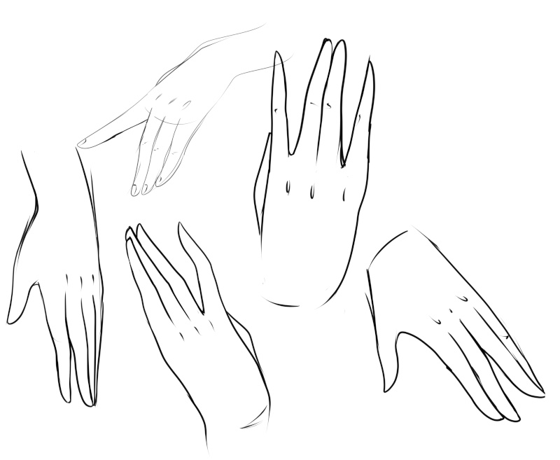 Speed draw 12 - les mains Speed_10