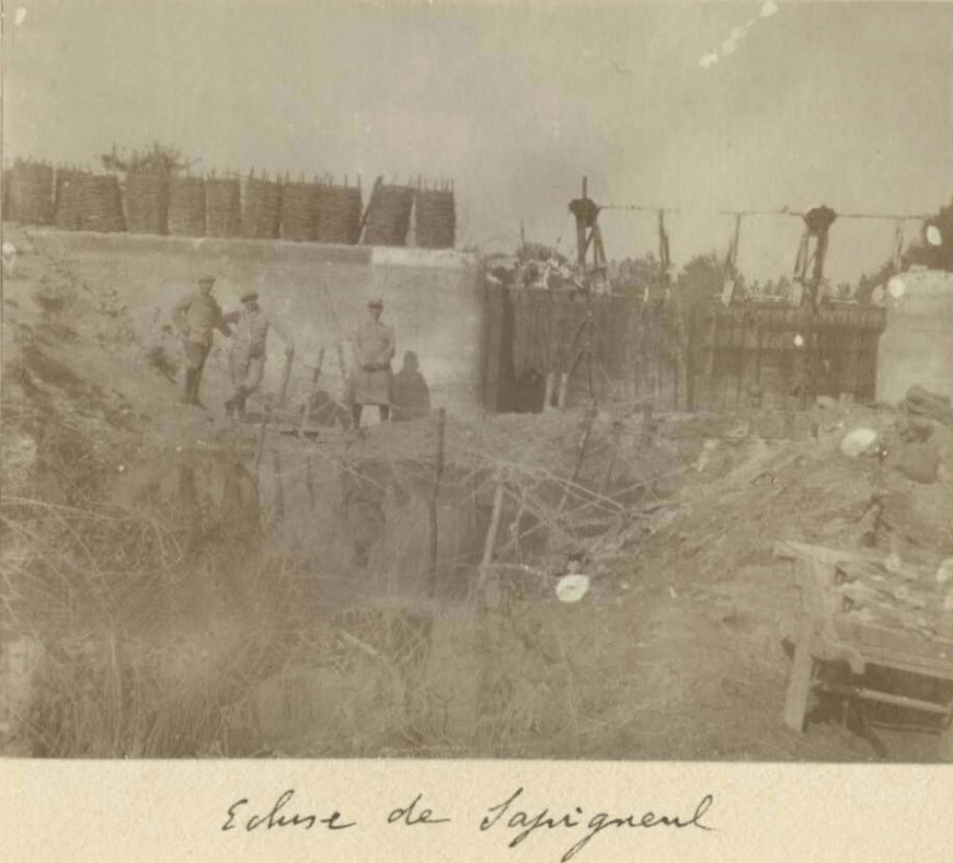 Albums de campagne du Lieutenant Jacques Ibled 1914-1915 Ecluse10