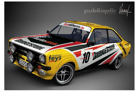 Ford Escort MK II quipage Jiel - Eric Escort10