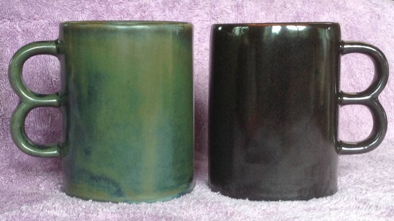 17 (maybe 18) different Basalt mugs from CL Luke Adams: GLAZE VARIATIONS 106410