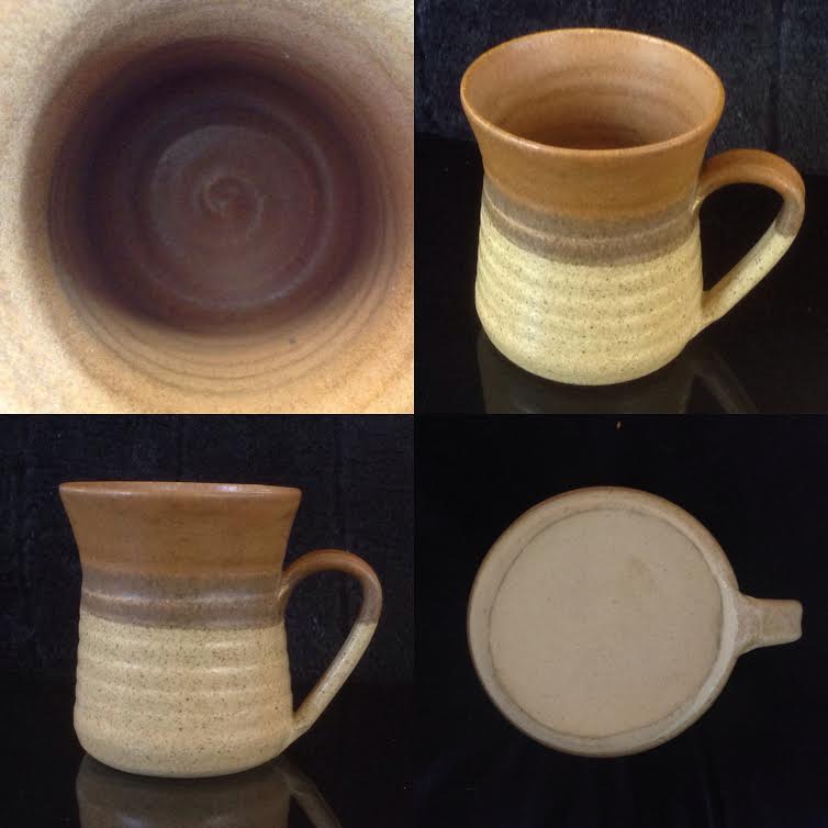 pottery - TWO handpotted Parker Pottery mugs Hpp110