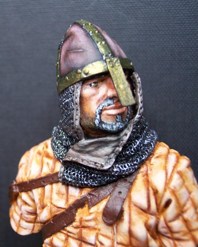Young Miniatures Büste 1/10 Norman Knight Hastings 1066 Kopf0210