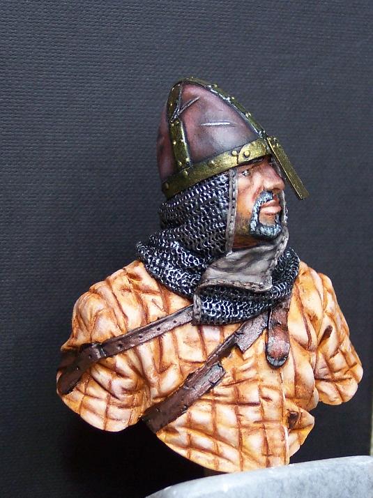 Young Miniatures Büste 1/10 Norman Knight Hastings 1066 Kopf0211