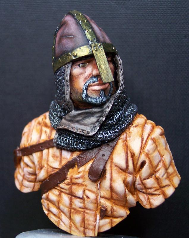 Young Miniatures Büste 1/10 Norman Knight Hastings 1066 Kopf0310