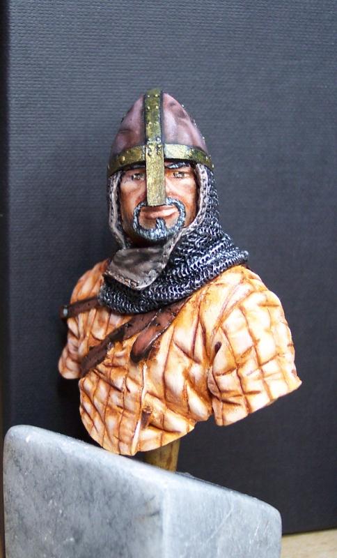 Young Miniatures Büste 1/10 Norman Knight Hastings 1066  Kopf0411