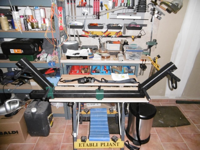 Fabrication d'une presse pour compound P1000011