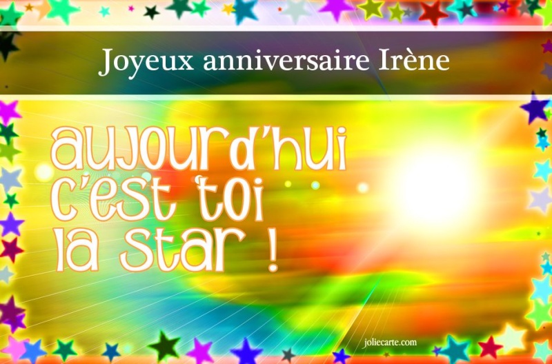Joyeux Anniversaire Irène Irene10