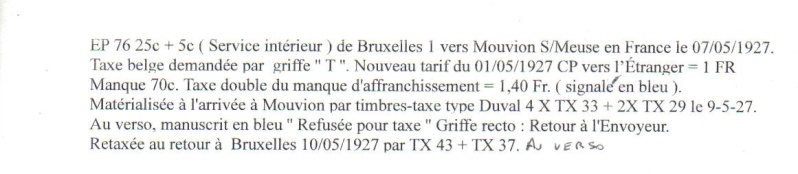 Taxe Franco-Belge 2010