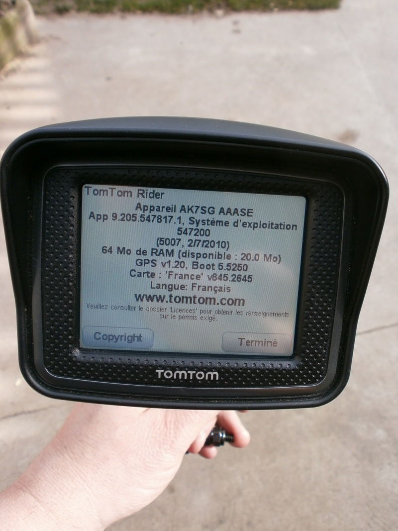 [vendu] GPS TOMTOM Rider II France P3080012
