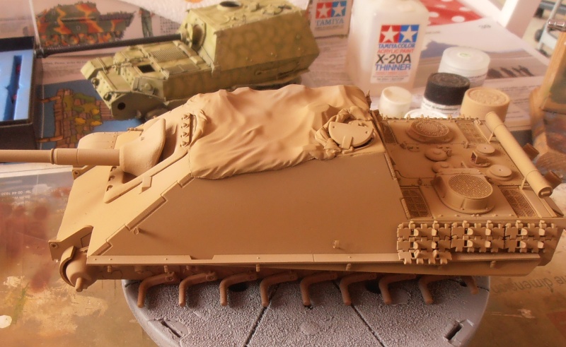 Jagdpanther late ( tamiya et accessoires divers, 1/35eme )  La reprise!!!!! - Page 6 P2280010