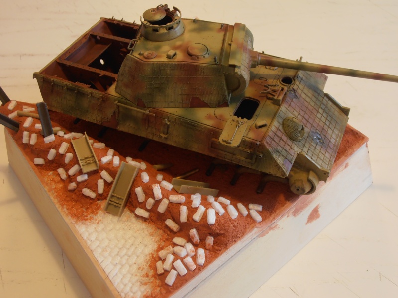 Pill box panther ( tamiya 1/35eme )  " le diorama ". P5080510