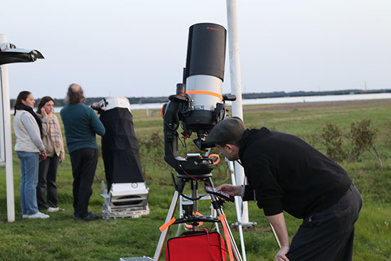 Découverte du ciel nocturne pour les lycéens de la Brède (33) 2023-022