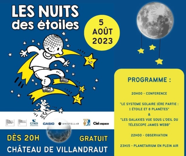 NUIT DES ETOILES samedi 5 août 2023 à Villandraut (33)  36468911