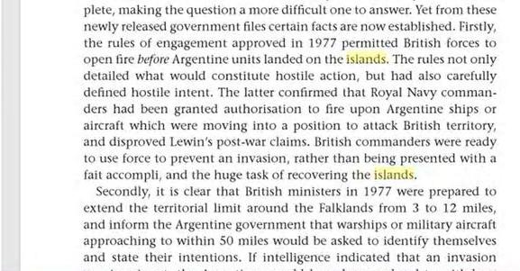 The SECRET plot by Thatcher's Tory government to sell out the Falkland's to Argentina Rules11