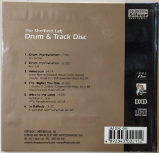 Sheffield Lab Test CD ( Sold ) Drum_a10