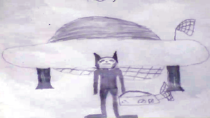 UFO Occupant Sketches / Non Human Reports. _6151110
