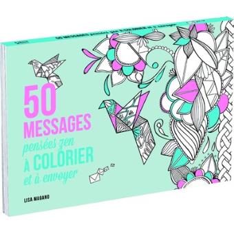 Messages à colorier  Lisa Magano , First édition 50_pen11