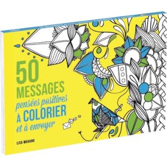 Messages à colorier  Lisa Magano , First édition 50mess10