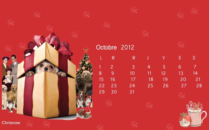 Noël au fil des mois 2012 par Chrisnow - Page 2 Octobr10