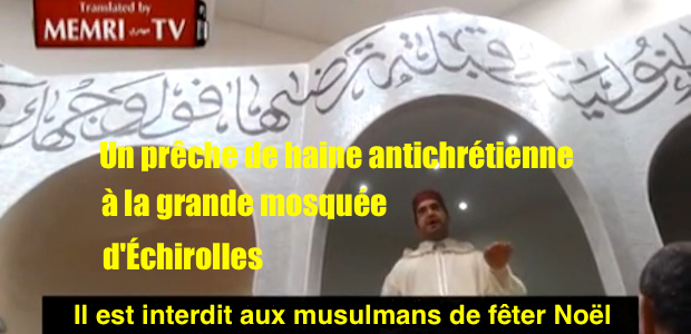 Un prêche de haine antichrétienne à la grande mosquée d'Échirolles ! Sans-t10