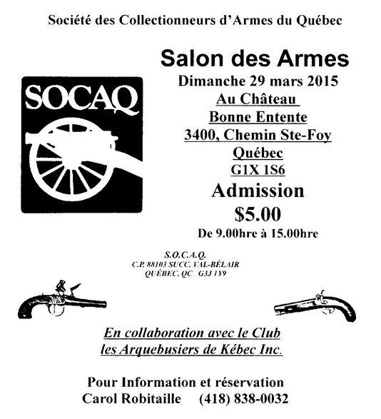 salon armes quebec Gunsho10