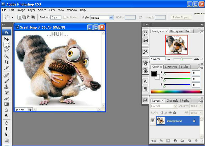 photoshop cs3 portable برنامج لتعديل على الصور  Fido10