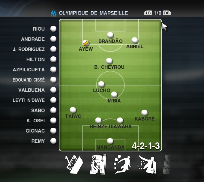 Composition de Marseille Om10