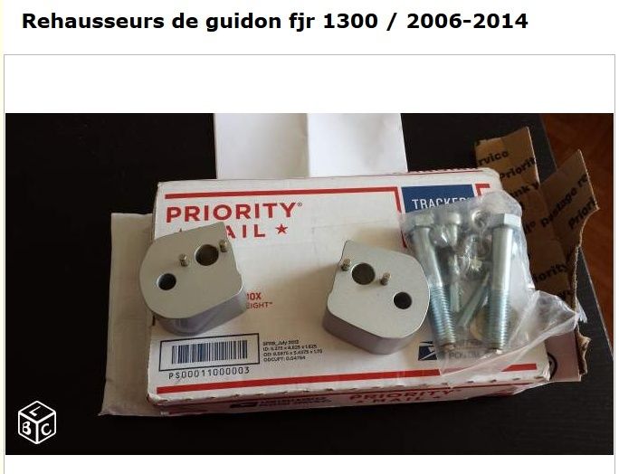 VDS: rehausse de guidon 2006 a 2014 Captur10