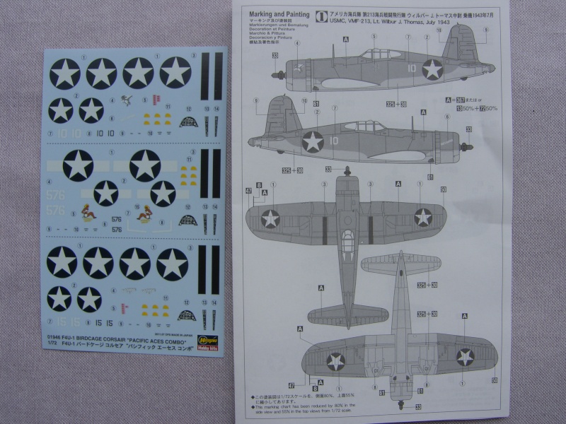 [Hasegawa] F4U-1 Corsair "Birdcage" Sh103423