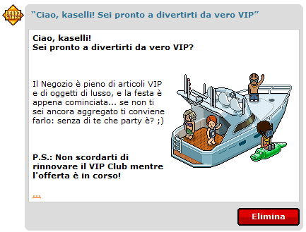 Minimail "Campagna VIP" 110