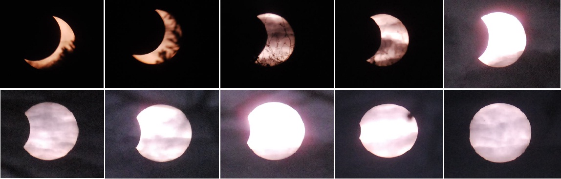 Eclipse partielle du Soleil le 4 janvier en broadcast live Eclips10