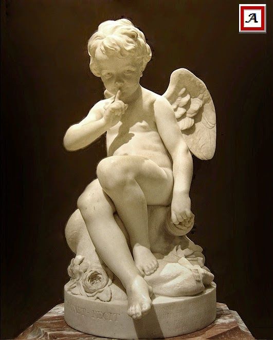 "Cupido Amenazante", de Étienne Maurice Falconet. (acróstico) Amenaz10