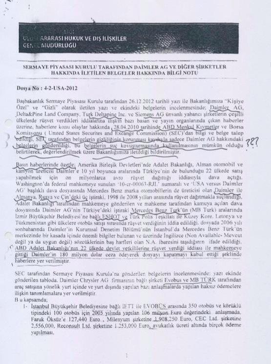 Mercedes Daimler'in @06melihgokcek 'e rüşvetin resmi belgesi... 110