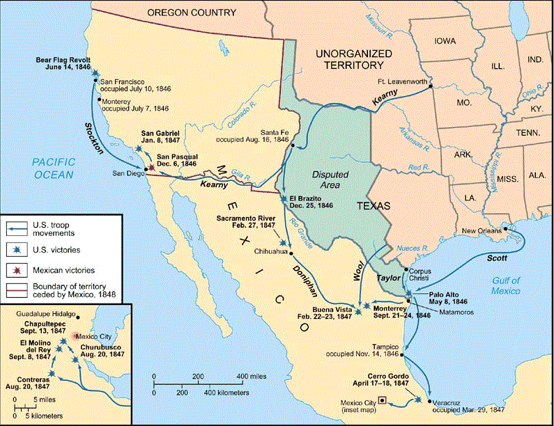 La Guerre américano-mexicaine (1846-1848) Mexiqu10
