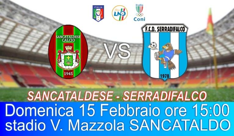 Campionato 23°giornata: Sancataldese - serradifalco 6-0 Fronte10