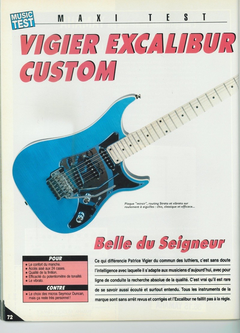 Guitare & Clavier magazine - Vigier excalibur Gc_vig12